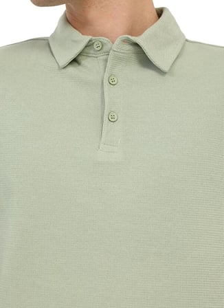 Lumberjack 102064729 6M MB BOON Yeşil Erkek Polo T-Shirt