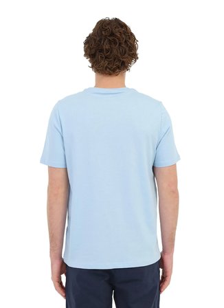 Lumberjack 102064372 6M MB CT10 Mavi O Yaka Regular Fit Düz Erkek T-Shirt