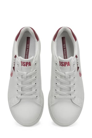 U.S POLO ASSN. 6P COSTA WMN 6FX BEYAZ MURDUM KADIN SNEAKER