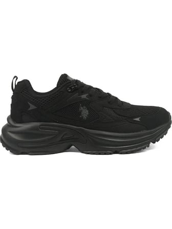 U.S.POLO ASSN AITOR 6FX SİYAH COMFORT ANATOMİK UNİSEX SPOR AYAKKABISI