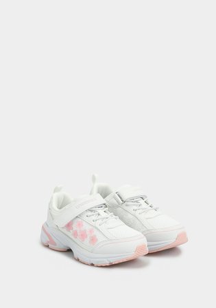 Flower Beyaz Kız Çocuk Sneaker
