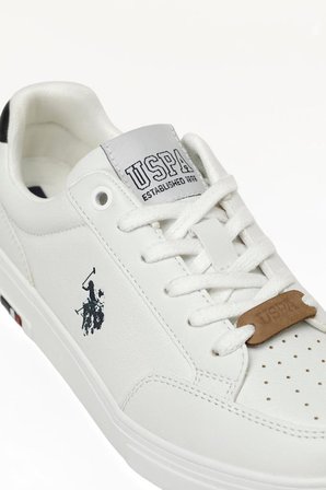 U.S. Polo Assn. NOAH 6FX 102156988 Erkek Sneaker Ayakkabı Beyaz 40-45 