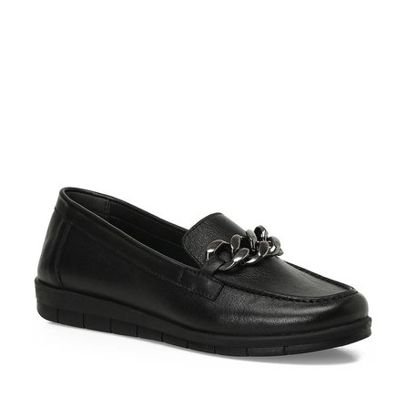 Polaris 5 Nokta 105403.Z6FX Kadın Loafer SİYAH
