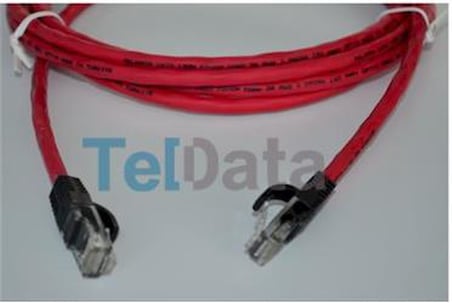 Teldata TLD-1500K Cat6 15MT Kırmızı Utp Patch Kablo