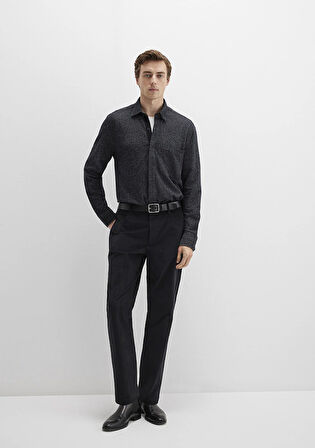 Siyah Kadife Pantolon 0010509-900