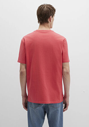 Cep Detaylı Pembe Tişört 066248-71079