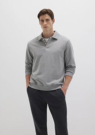 Gri Sweatshirt 0S10420-80018