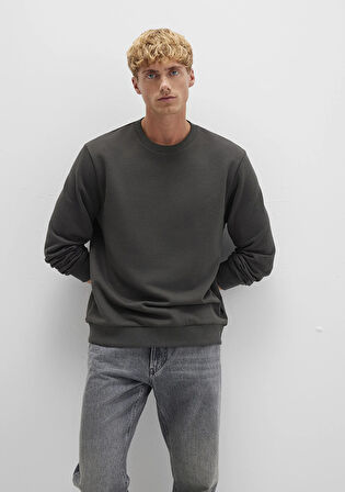 Gri Sweatshirt 0S10421-70090