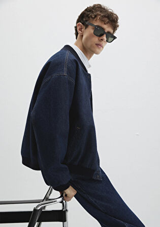 Leroy Street Rinse Denim Jean Ceket 0110718-90840