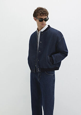 Leroy Street Rinse Denim Jean Ceket 0110718-90840