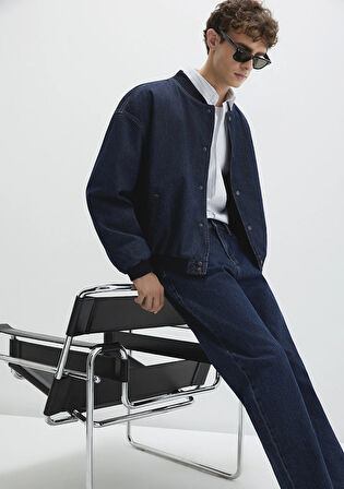Leroy Street Rinse Denim Jean Ceket 0110718-90840