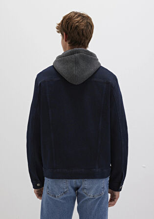 Mavi 0112808-90770 Brandon 90lar Mürekkep Mavisi Jean Ceket