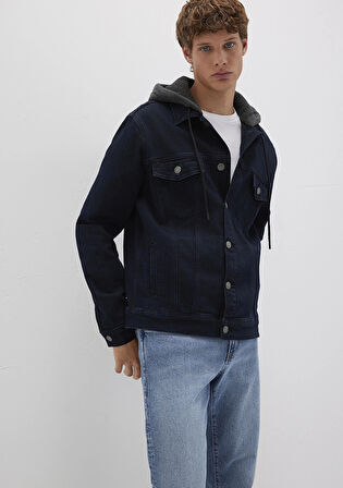 Mavi 0112808-90770 Brandon 90lar Mürekkep Mavisi Jean Ceket