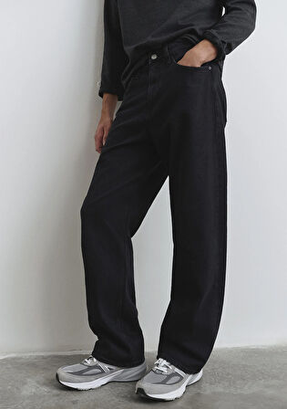 Atlanta Street Yıkamalı Kuzguni Siyah Jean Pantolon 0010305-90980