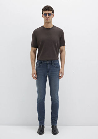 James Mavi Black Puslu Mürekkep Mavi Jean Pantolon 0042490667