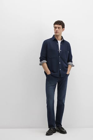 Hunter Lux Black Puslu Koyu Mavi Jean Pantolon 0020290825