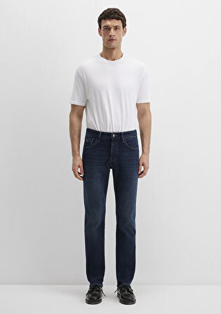 Hunter Lux Black Puslu Koyu Mavi Jean Pantolon 0020290825