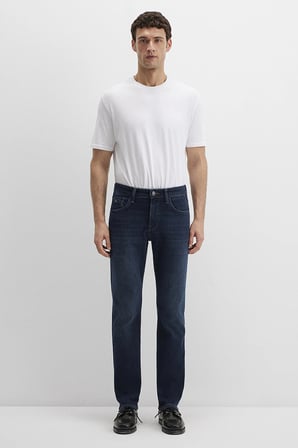 Hunter Lux Black Puslu Koyu Mavi Jean Pantolon 0020290825