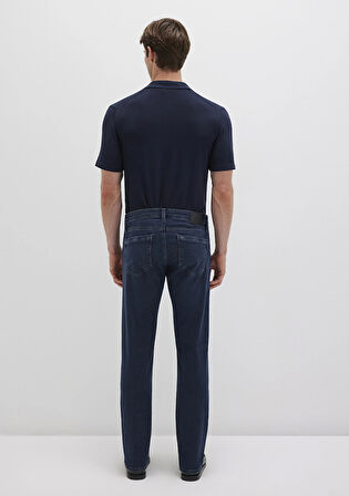 Marcus Sporty Puslu Mürekkep Mavi Jean Pantolon 0035190650