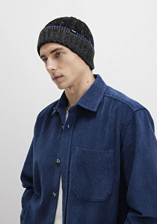 Yün Karışımlı Siyah Bere 0912003-900