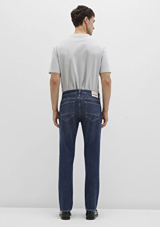 Marcus Mavi Premium Vintage Koyu Mavi Jean Pantolon 0035190652