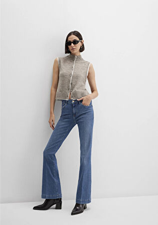 Sydney Gold Premium Vintage Indigo Mavisi Jean Pantolon 1081190759