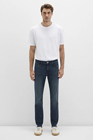 Mavi Erkek Jake Pro Move Gölgeli Jean Pantolon M0042290832 Lacivert