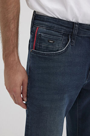 Mavi Erkek Jake Pro Move Gölgeli Jean Pantolon M0042290832 Lacivert