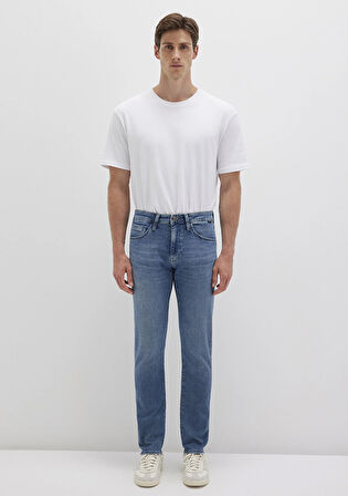 Jake Sporty Indigo Puslu Jean Pantolon 0042290651