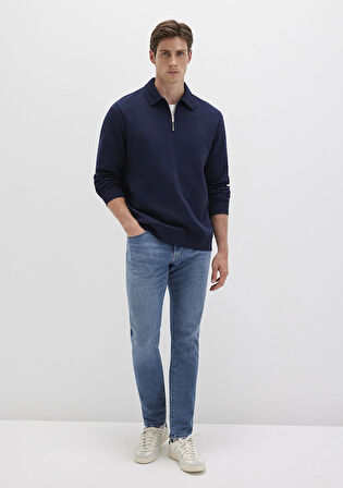 Jake Sporty Indigo Puslu Jean Pantolon 0042290651