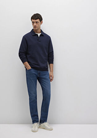 Jake Classic Denim Koyu Mavi Jean Pantolon 0042290387