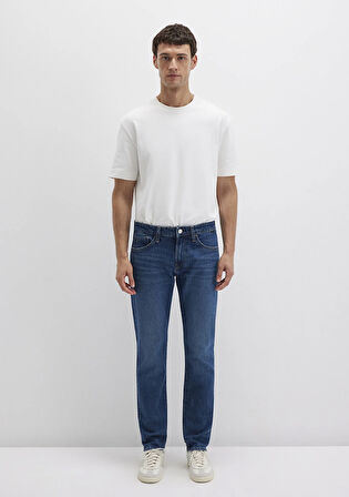 Jake Classic Denim Koyu Mavi Jean Pantolon 0042290387