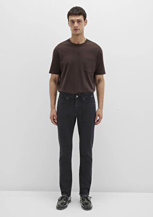 Jake Classic Denim Yıkamalı Siyah Jean Pantolon 0042290642