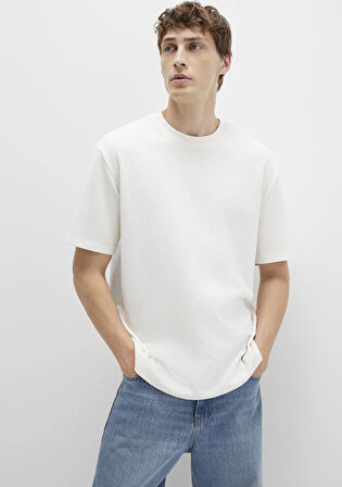 Ekru Tişört 0612910-70057