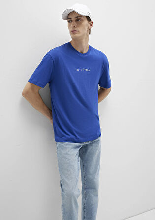 Mavi Jeans Baskılı Mavi Tişört 0612899-70907