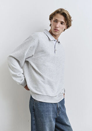 Gri Sweatshirt 0S10390-82498