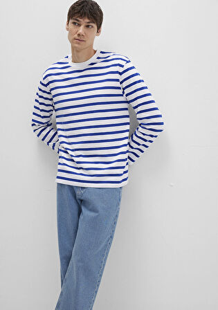 Çizgili Tişört 0612857-70907