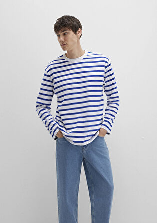 Çizgili Tişört 0612857-70907