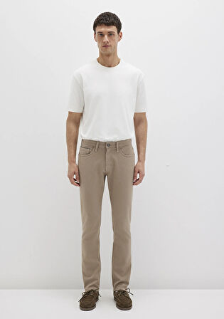 Marcus Mavi Black Açık Kahverengi Gabardin Pantolon 0035190689