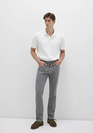 Martin Kalay Gri Comfort Gabardin Pantolon 0037831022