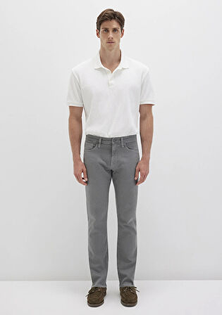 Martin Kalay Gri Comfort Gabardin Pantolon 0037831022