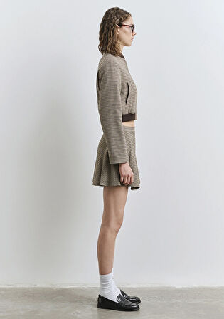 Potikare Kahverengi Bomber Ceket 1110773-87491