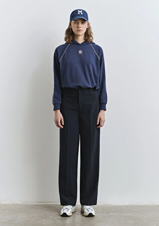 Çizgili Lacivert Pantolon 1011028-91007