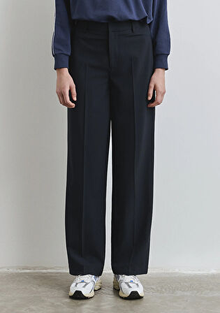 Çizgili Lacivert Pantolon 1011028-91007