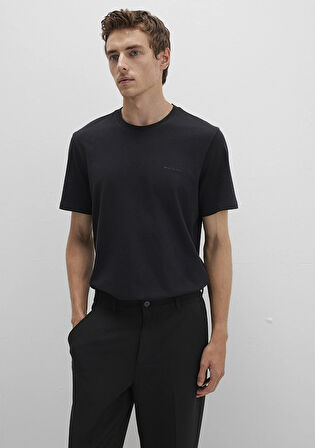 Mavi Black Baskılı Siyah Tişört 0612872-900