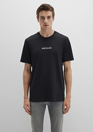 Mavi Black Baskılı Siyah Tişört 0612867-900