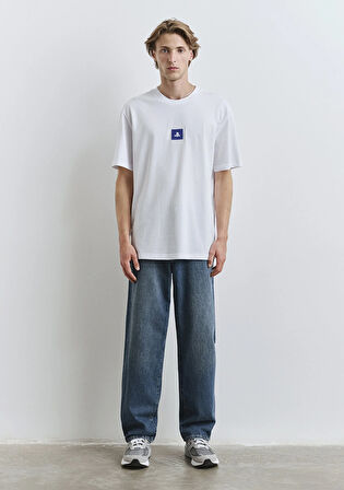 PlayStation Baskılı Beyaz Tişört 0612926-620