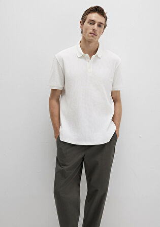 Ekru Polo Tişört 0612824-70057