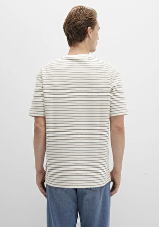 Kahverengi Çizgili Tişört 0612831-71816