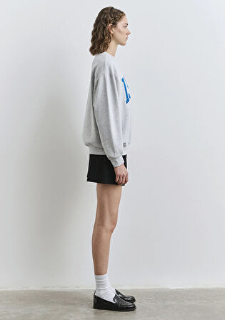 1991 Baskılı Gri Sweatshirt 1S10361-87033